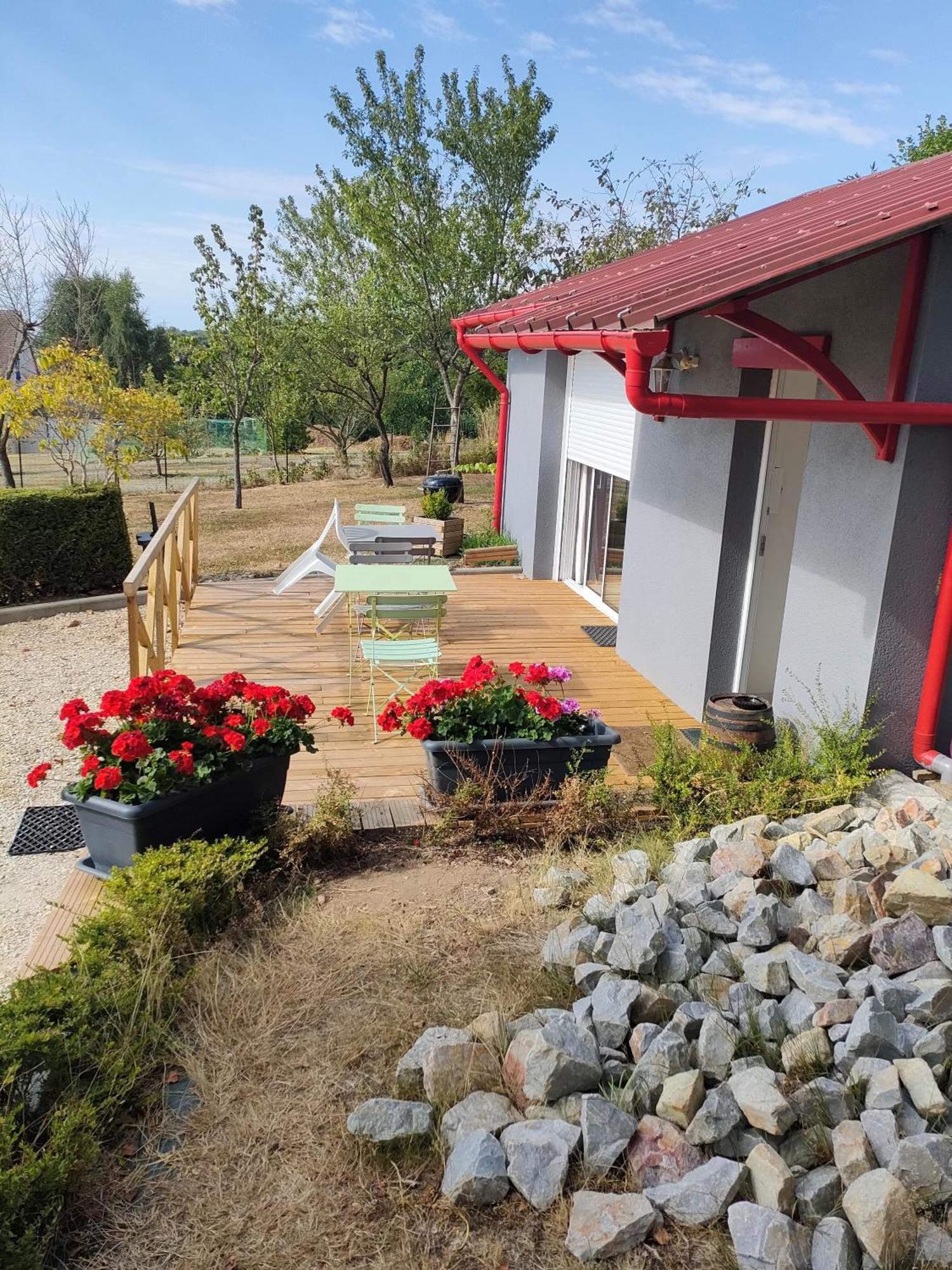 Gite Et Chambres D'Hotes Gandelain Exterior foto